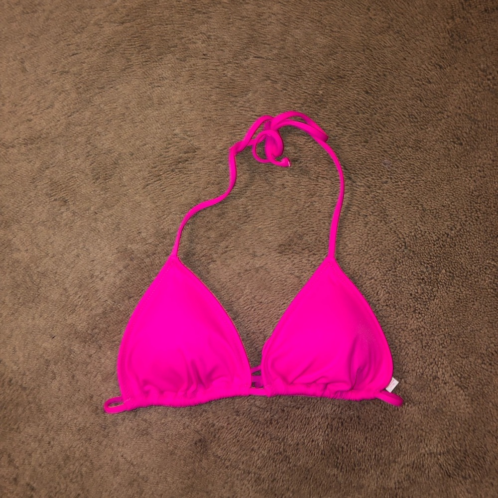 Hot Pink Bikini Top